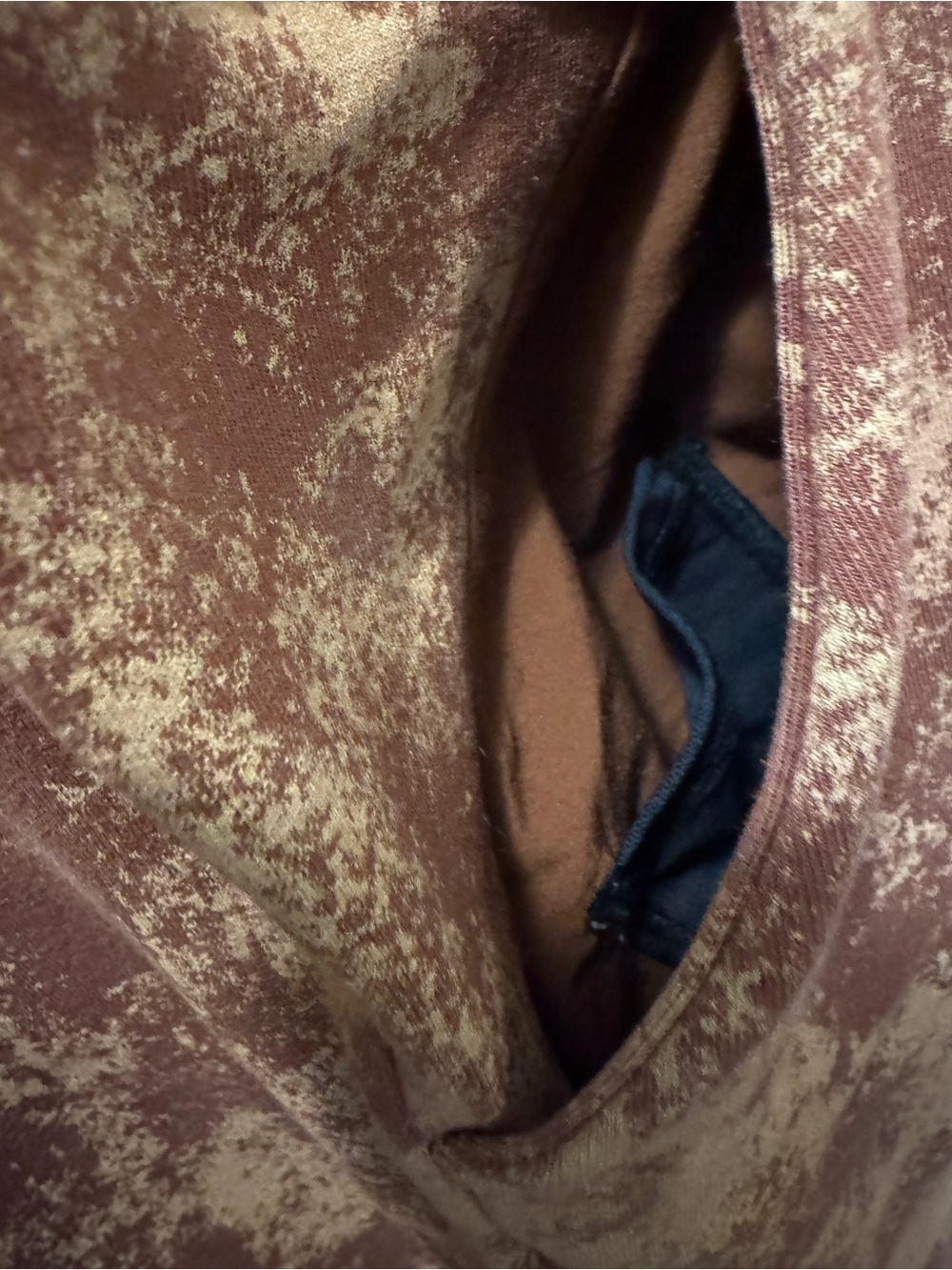 Lululemon Athletica Rust Brown Marbled Tracksuit - Picture 5 of 7